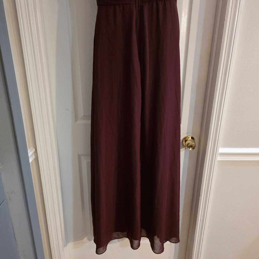 Birdy Grey Burgundy Gown- L - Picture 8 of 14